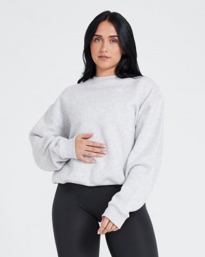 Oner Active All Day Oversized Sweatshirts Lichtgrijs | VXM-293745