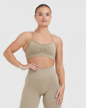 Oner Active Effortless Bandjes Bralette Sports Bras Grijs | WSR-287156