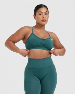 Oner Active Effortless Bandjes Bralette Sports Bras Blauw Turquoise | QZJ-697240