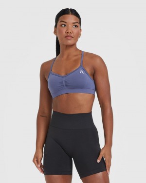 Oner Active Effortless Bandjes Bralette Sports Bras Blauw | KMY-459731