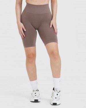 Oner Active Effortless Seamless Cycling Korte Broek Bruin | KND-230896