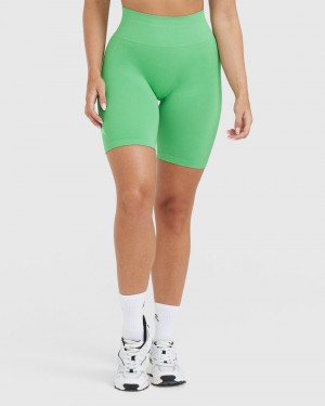 Oner Active Effortless Seamless Cycling Korte Broek Groen | JYE-632498