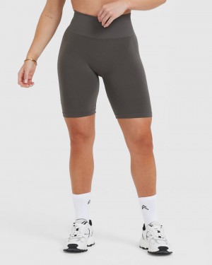 Oner Active Effortless Seamless Cycling Korte Broek Diepgrijs Bruin | KFB-764318