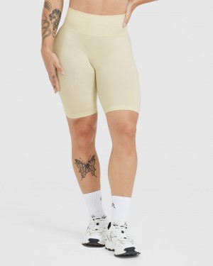 Oner Active Effortless Seamless Cycling Korte Broek Lichtgeel | ECV-982574