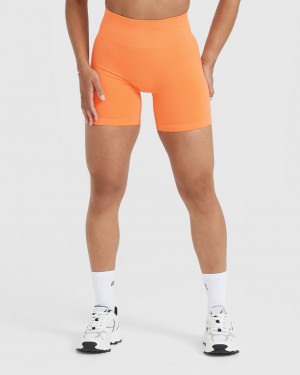 Oner Active Effortless Seamless Korte Broek Abrikoos Oranje | BUI-820394