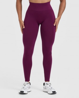 Oner Active Effortless Seamless Leggings Paars | PLR-961023