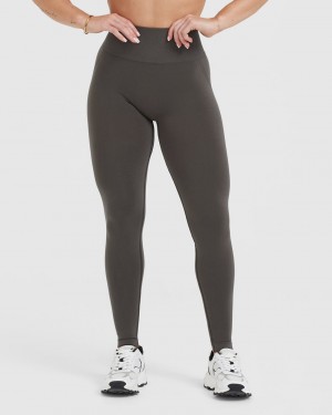 Oner Active Effortless Seamless Leggings Diepgrijs Bruin | GDC-047389