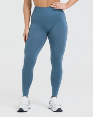 Oner Active Effortless Seamless Leggings Blauw | ORN-894561