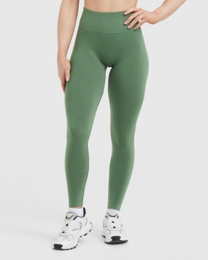 Oner Active Effortless Seamless Leggings Groen | KWD-458921