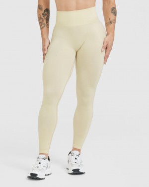 Oner Active Effortless Seamless Leggings Lichtgeel | BHX-309426