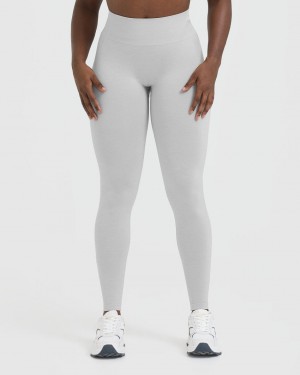 Oner Active Effortless Seamless Leggings Lichtgrijs | WSQ-632971