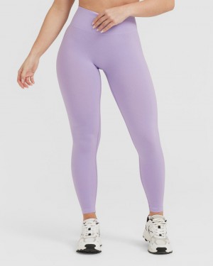 Oner Active Effortless Seamless Leggings Paars | FJP-739218