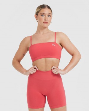 Oner Active Everyday Bandeau Bralette Sports Bras Rood | USZ-124706