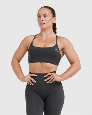 Oner Active Everyday Cross Over Bralette Sports Bras Zwart | IDN-634179