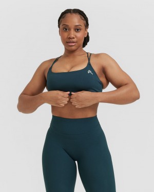 Oner Active Everyday Cross Over Bralette Sports Bras Blauw | CPH-765942