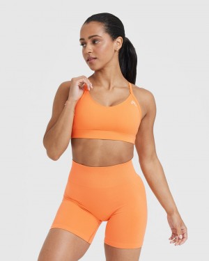 Oner Active Everyday Sports Bras Abrikoos Oranje | JRH-610879