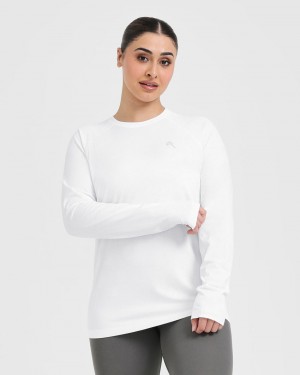 Oner Active Go To Seamless Loose Long Sleeve T-shirts Wit | PFX-286570