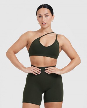 Oner Active Timeless Bandjes Bralette Sports Bras Khaki | XHU-450796