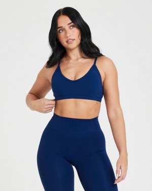 Oner Active Timeless Bandjes Bralette Sports Bras Blauw | EFA-247390