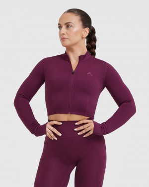 Oner Active Timeless Crop Jassen Paars | JAF-065243