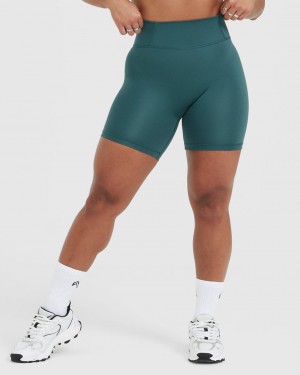 Oner Active Timeless High Waisted Korte Broek Blauw Turquoise | DST-735089