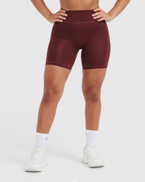 Oner Active Timeless High Waisted Korte Broek Bordeaux | PXK-549382