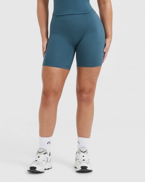 Oner Active Timeless High Waisted Korte Broek Blauw | IYN-928607