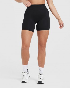 Oner Active Timeless High Waisted Korte Broek Zwart | ZUV-291075