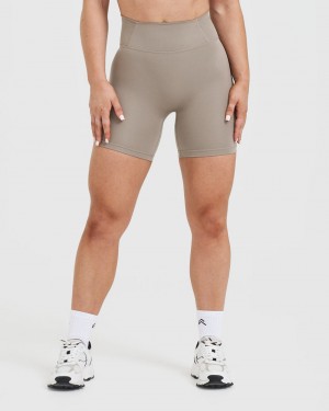 Oner Active Timeless High Waisted Korte Broek Grijs | CIB-176438