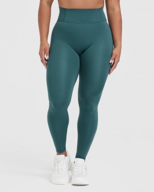 Oner Active Timeless High Waisted Leggings Blauw Turquoise | GPN-207685