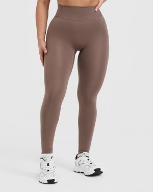 Oner Active Timeless High Waisted Leggings Bruin | BAP-562380