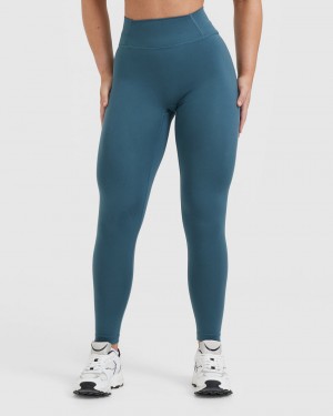 Oner Active Timeless High Waisted Leggings Blauw | BDM-516783