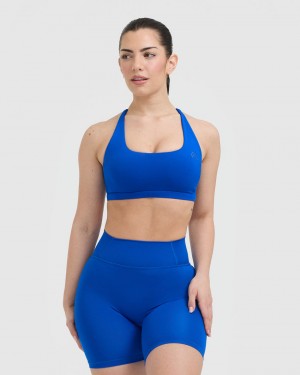 Oner Active Timeless Square Neck Sports Bras Diepblauw | ISQ-735491