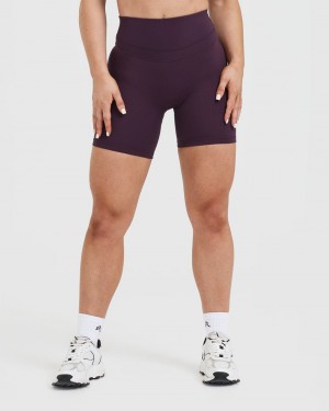 Oner Active Unified High Waisted Korte Broek Paars | ONQ-875914