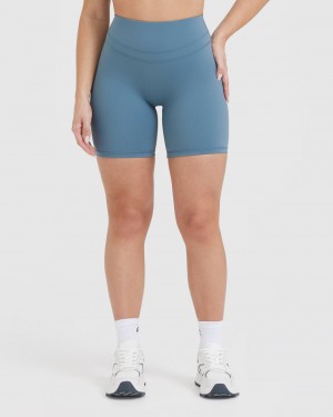 Oner Active Unified High Waisted Korte Broek Blauw | IJD-937401