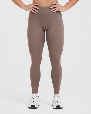 Oner Active Unified High Waisted Leggings Bruin | ODB-124593