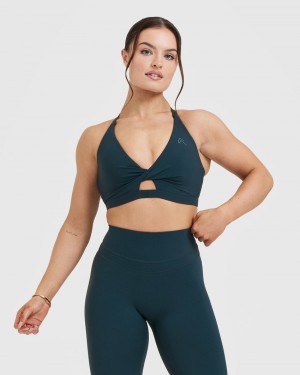 Oner Active Unified Twist Sports Bras Blauw | PFG-586204