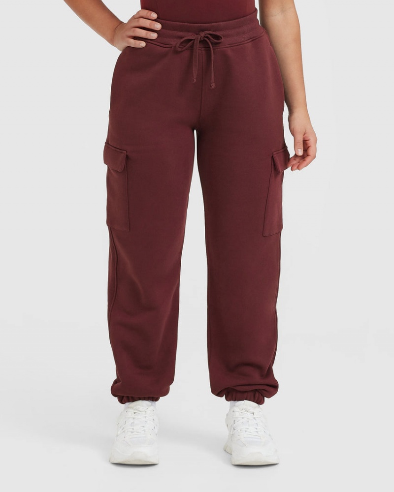 Oner Active All Day Cargo Joggingbroek Bordeaux | EHN-285063