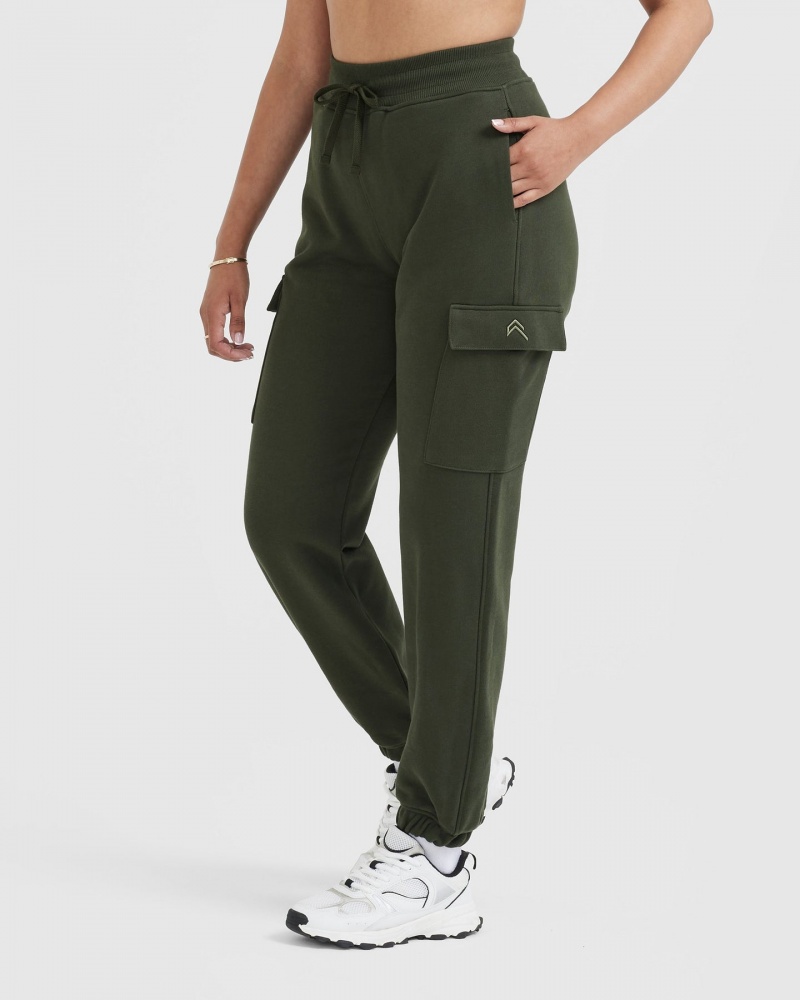 Oner Active All Day Lichtgewicht Cargo Joggingbroek Khaki | EMX-630495