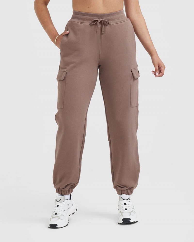 Oner Active All Day Lichtgewicht Cargo Joggingbroek Bruin | OTF-862593