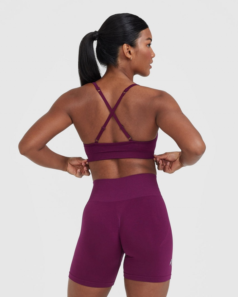 Oner Active Effortless Bandjes Bralette Sports Bras Paars | GCP-857216