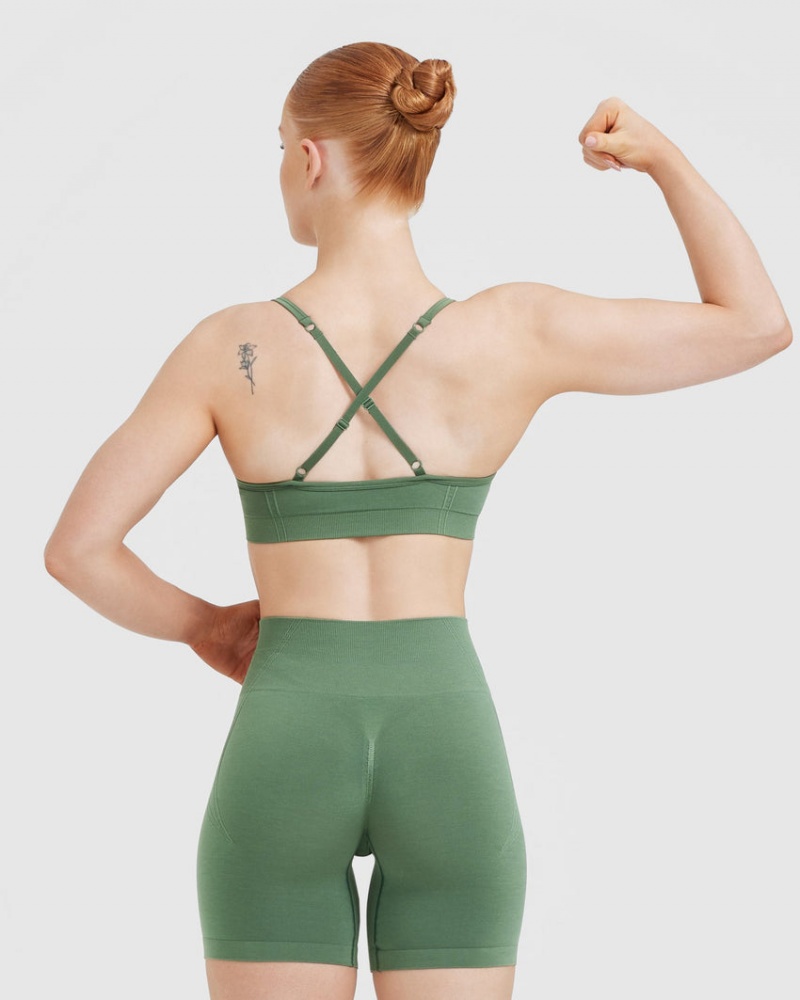 Oner Active Effortless Bandjes Bralette Sports Bras Groen | KOV-078162