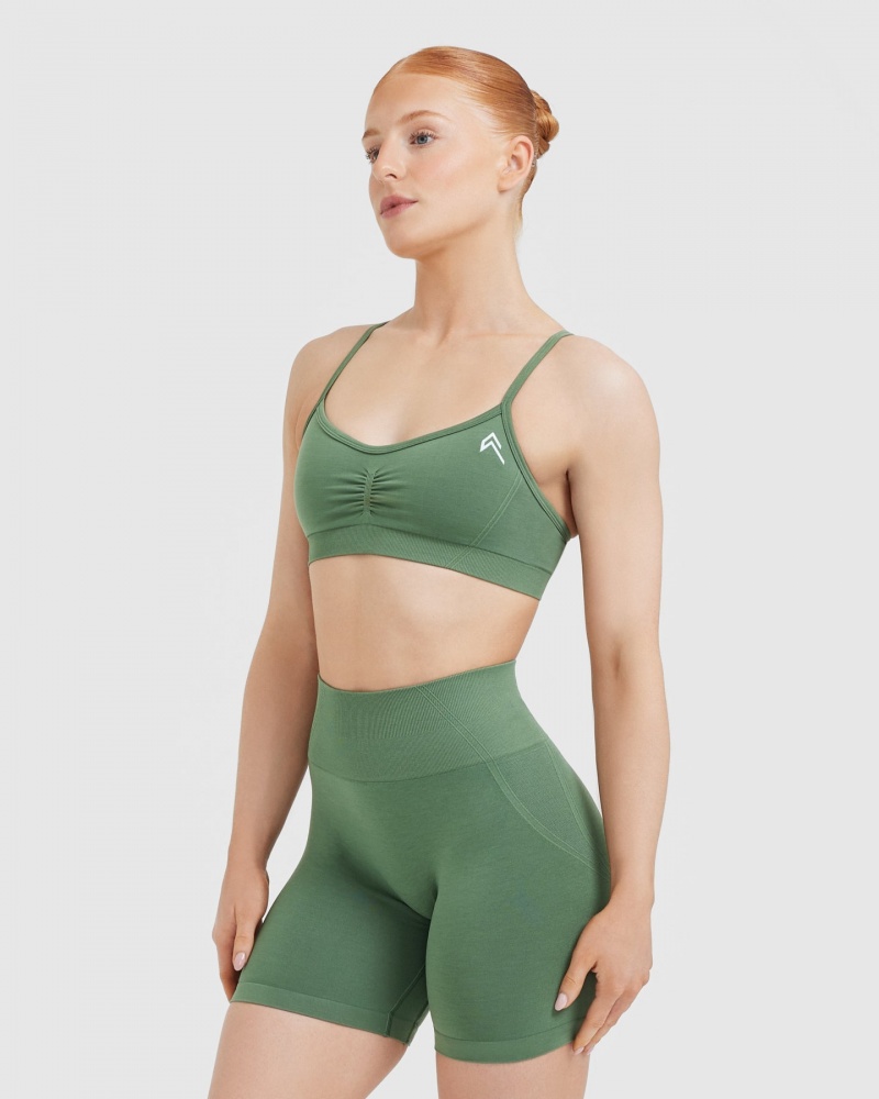 Oner Active Effortless Bandjes Bralette Sports Bras Groen | KOV-078162