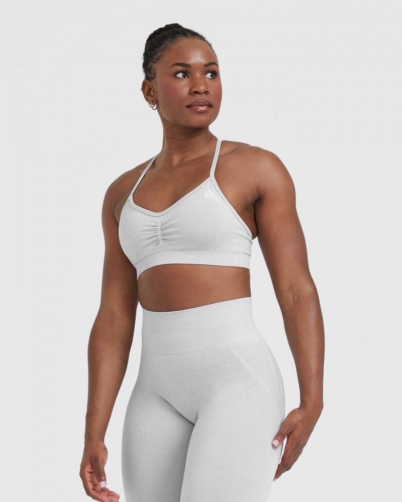 Oner Active Effortless Bandjes Bralette Sports Bras Grijs | LFV-160879