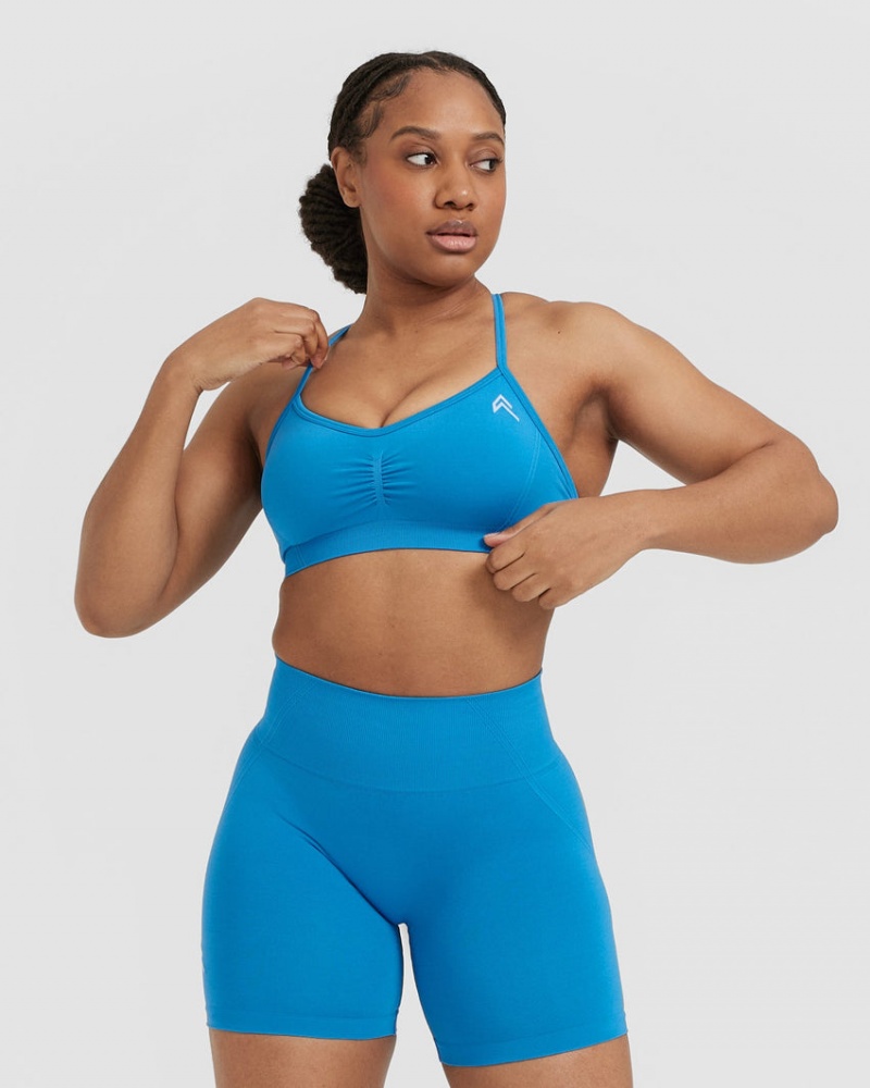 Oner Active Effortless Bandjes Bralette Sports Bras Blauw | GUR-132048