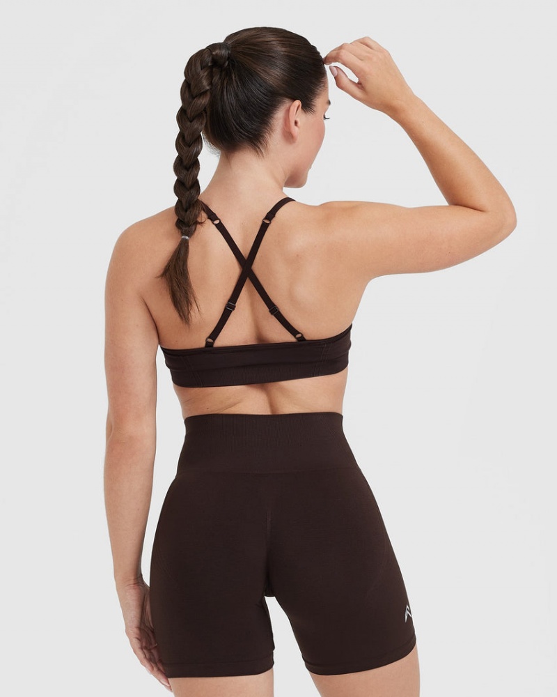 Oner Active Effortless Bandjes Bralette Sports Bras Donkergrijs | ZSU-253867