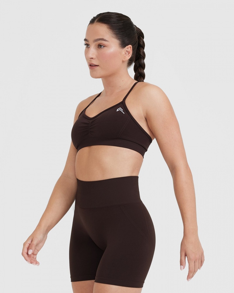 Oner Active Effortless Bandjes Bralette Sports Bras Donkergrijs | ZSU-253867