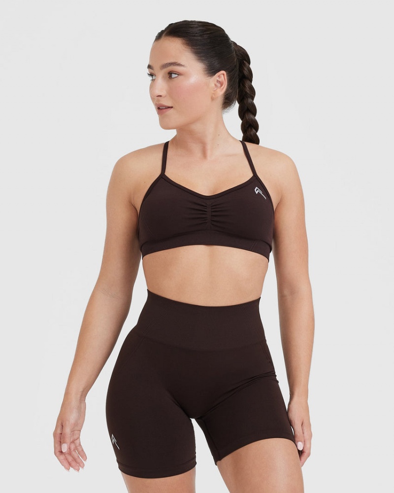 Oner Active Effortless Bandjes Bralette Sports Bras Donkergrijs | ZSU-253867