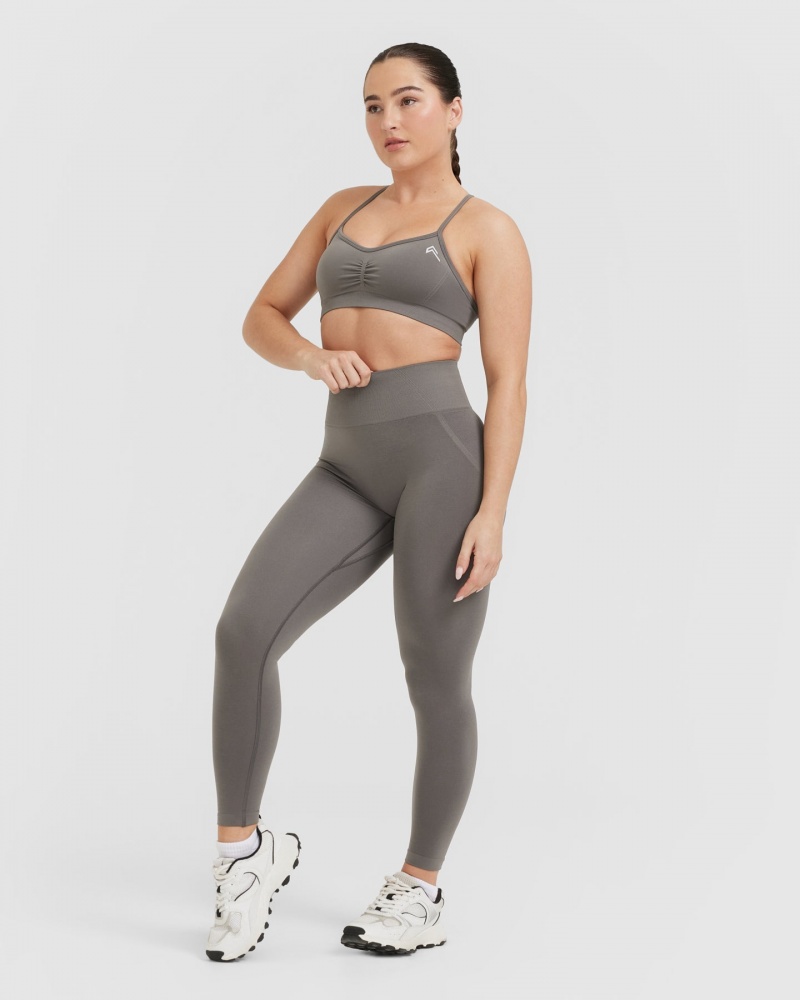 Oner Active Effortless Bandjes Bralette Sports Bras Grijs | QBZ-105729