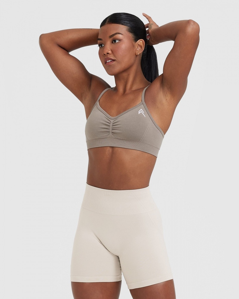 Oner Active Effortless Bandjes Bralette Sports Bras Grijs | LAD-893074